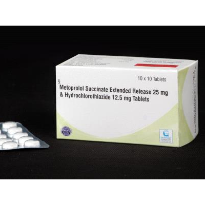 Metoprolol ER 25  Mg & Hydrochlorothiazide