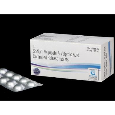 Sodium Valporate & Valporic Acid  CR Tab